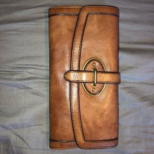 Fossil Leather Trifold Wallet